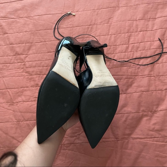 Jimmy Choo Hoops Lace-Up Leather Pump size 38 - Picture 7 of 7